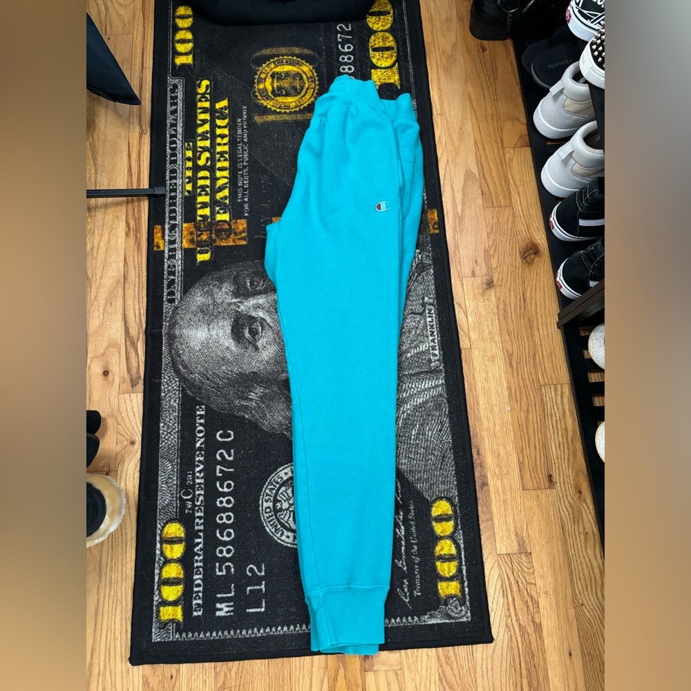 Blue champion sweatpants